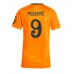 Real Madrid Kylian Mbappe #9 Bortedrakt Dame 2024-25 Korte ermer